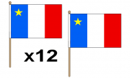 Acadia Hand Flags